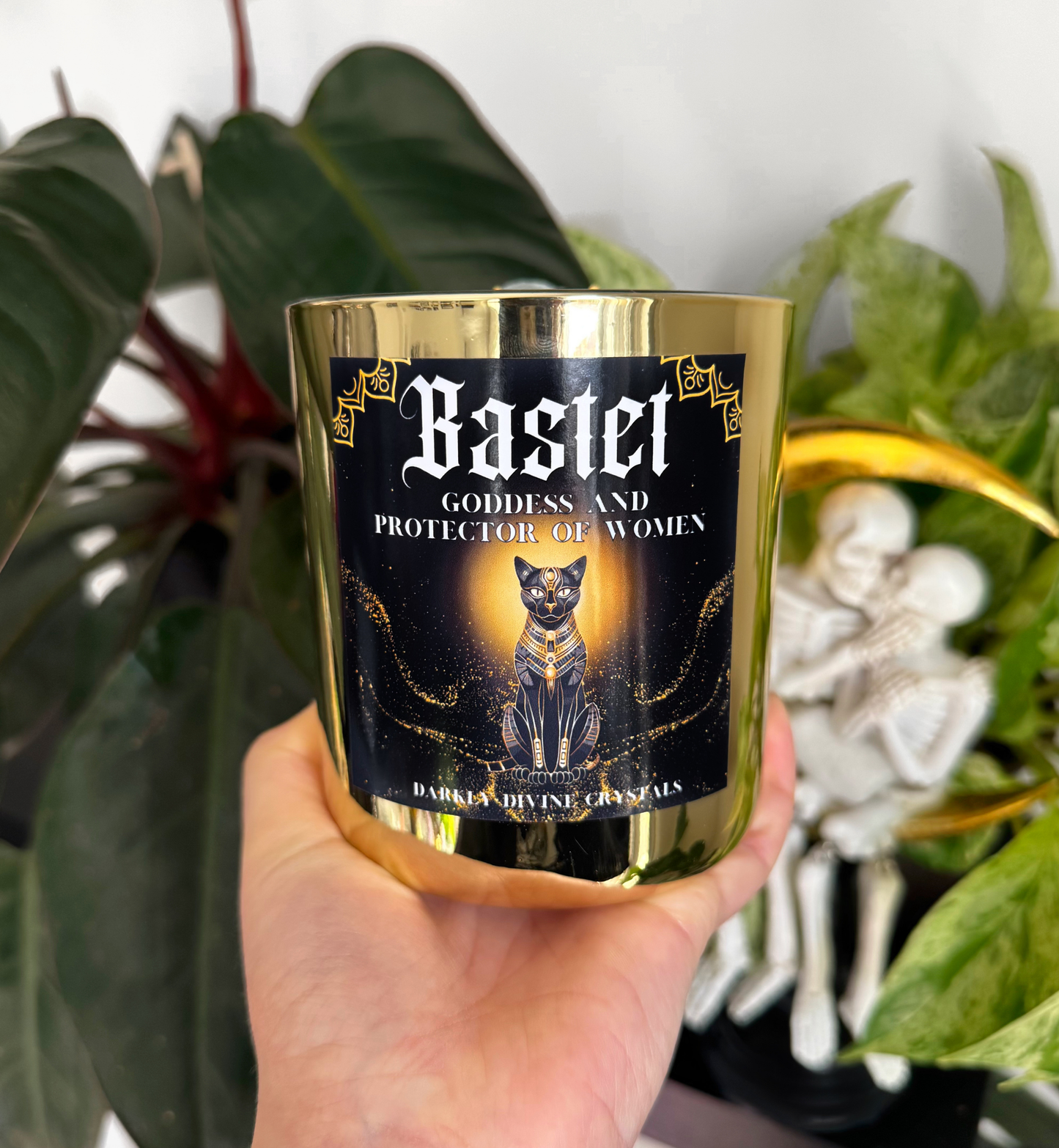 Bastet Candle