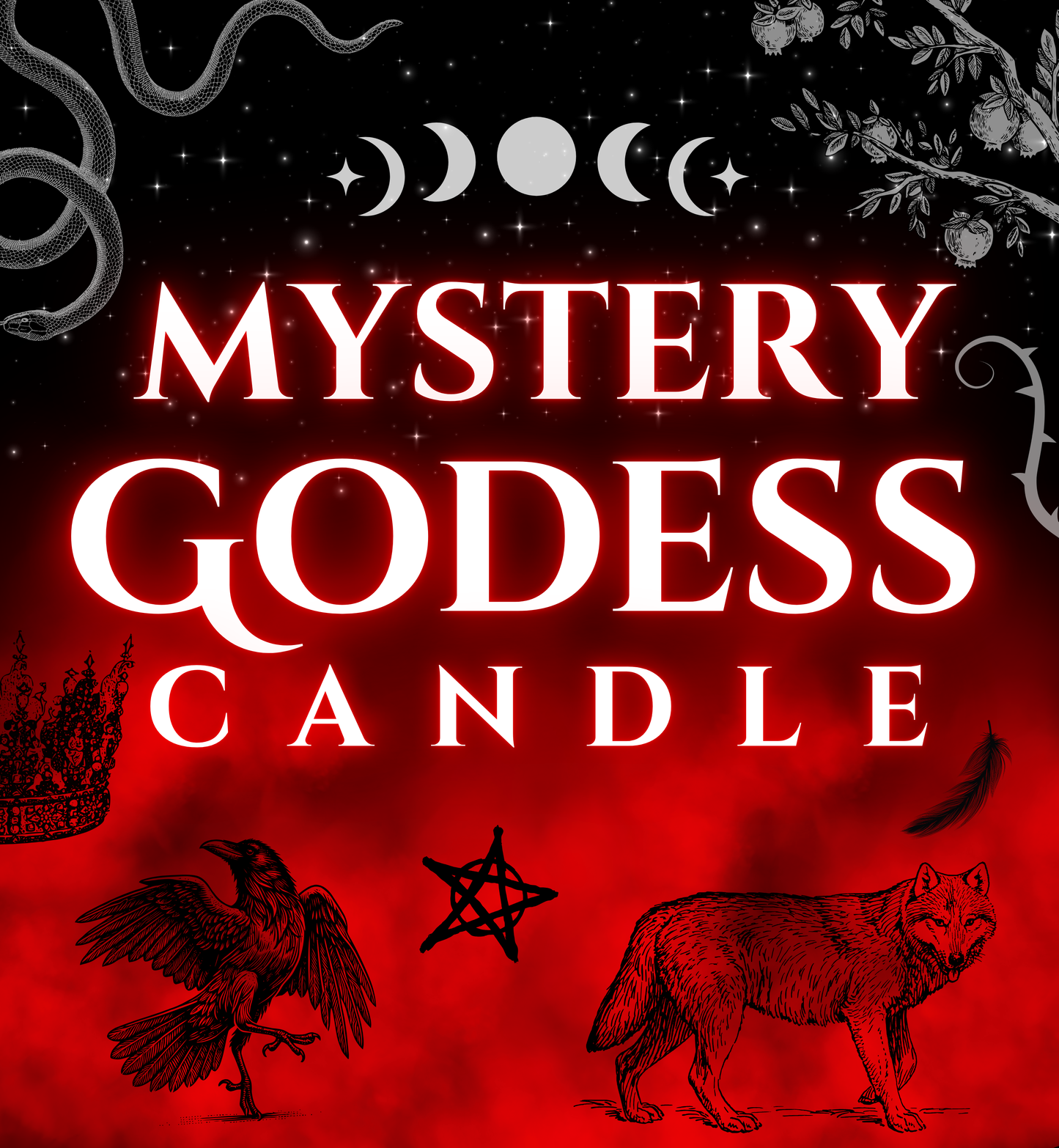 Mystery Goddess Candle