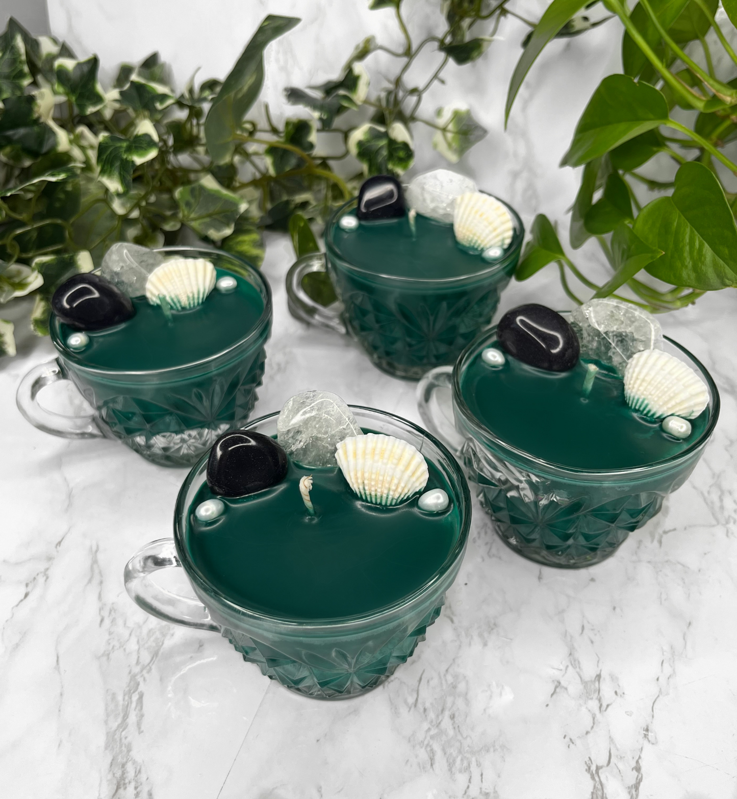 Deep Sea Siren Melody Attraction Tea Cup Candle