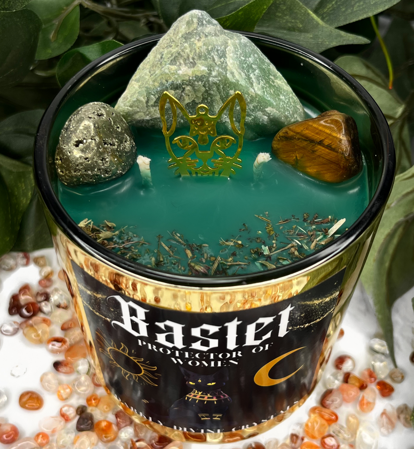 Bastet Candle