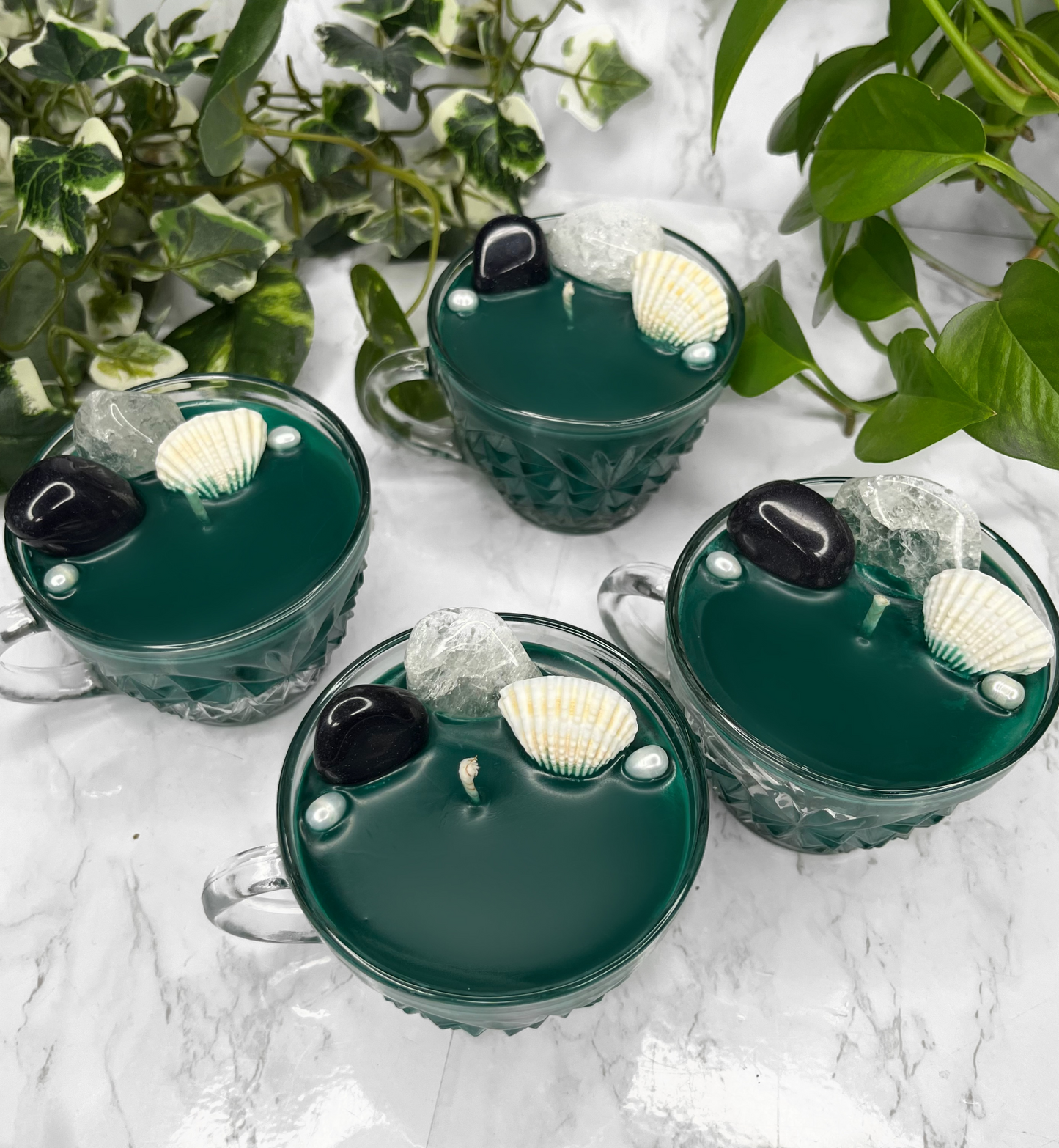 Deep Sea Siren Melody Attraction Tea Cup Candle