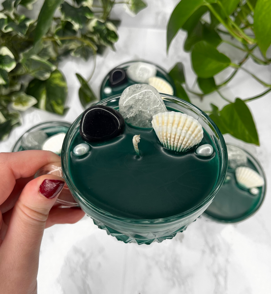 Deep Sea Siren Melody Attraction Tea Cup Candle