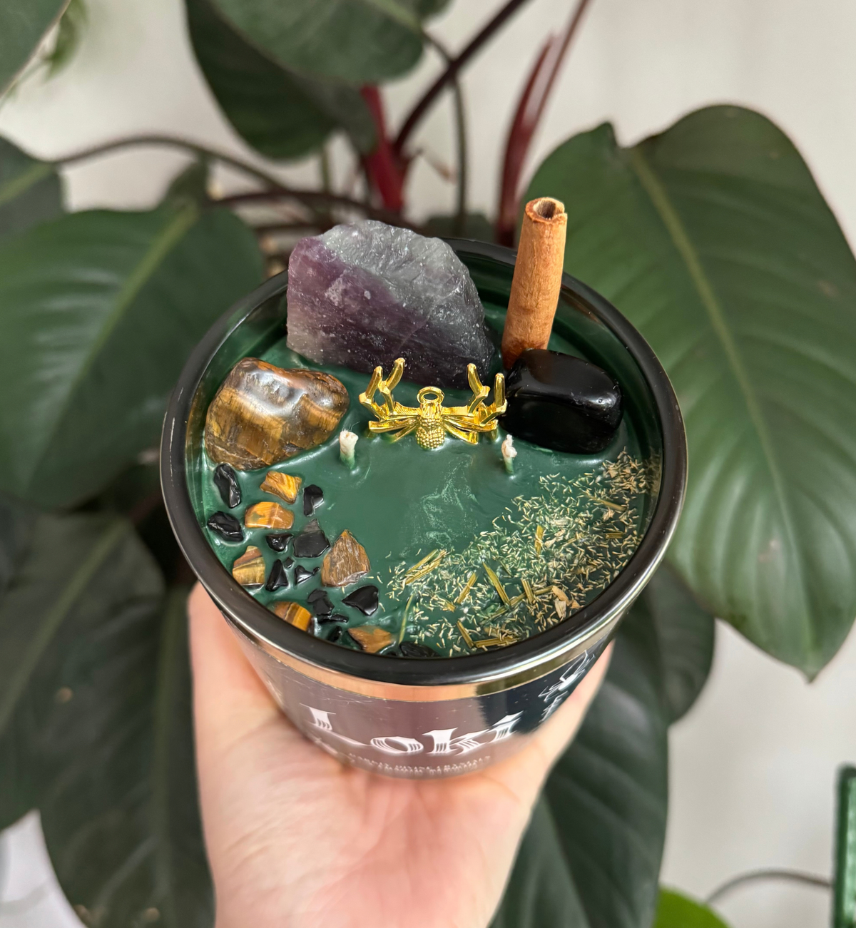 Web of Mischief: Tarot Reading and Loki Candle