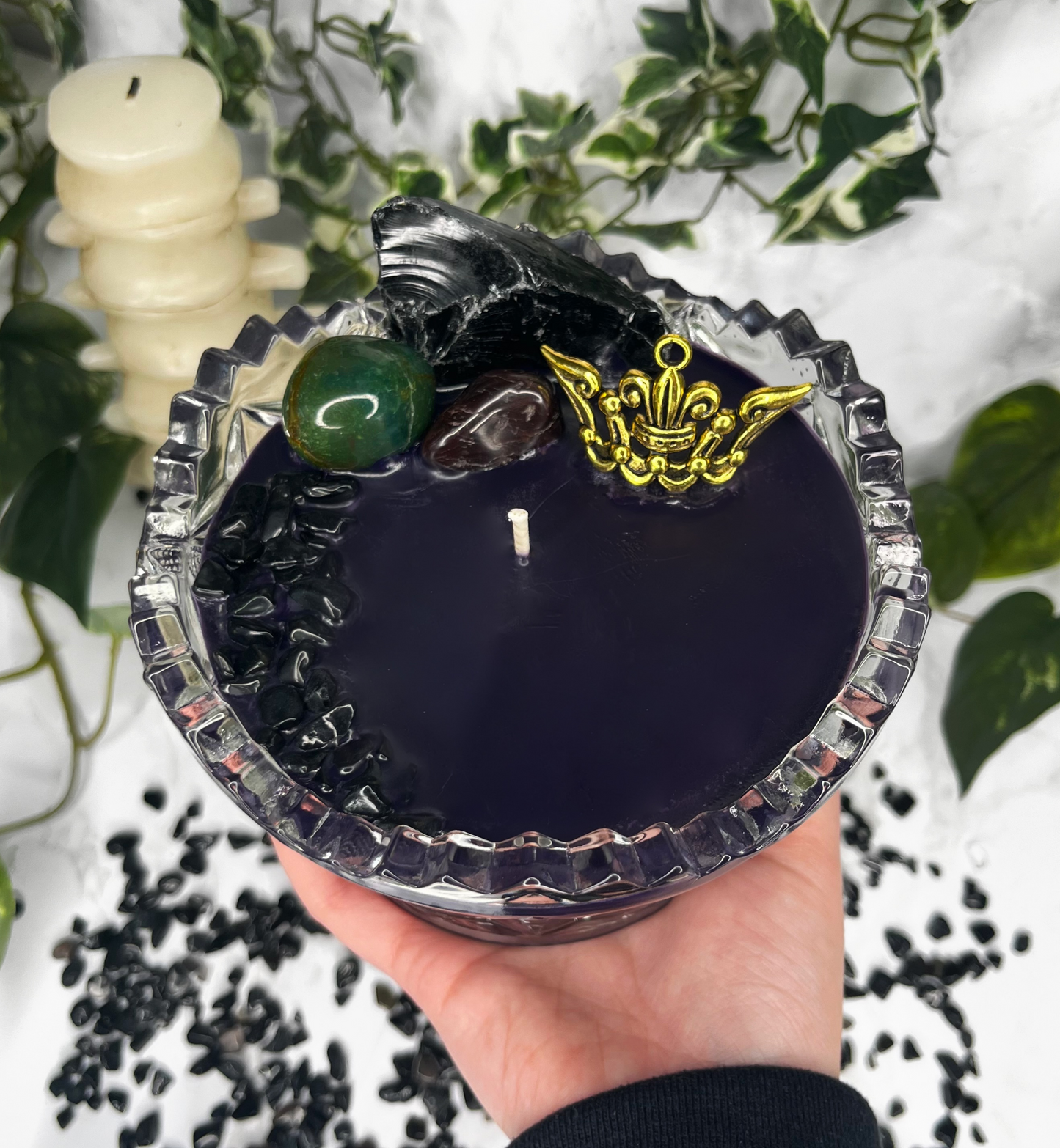 "Bow To Your Queen" Domination Candle