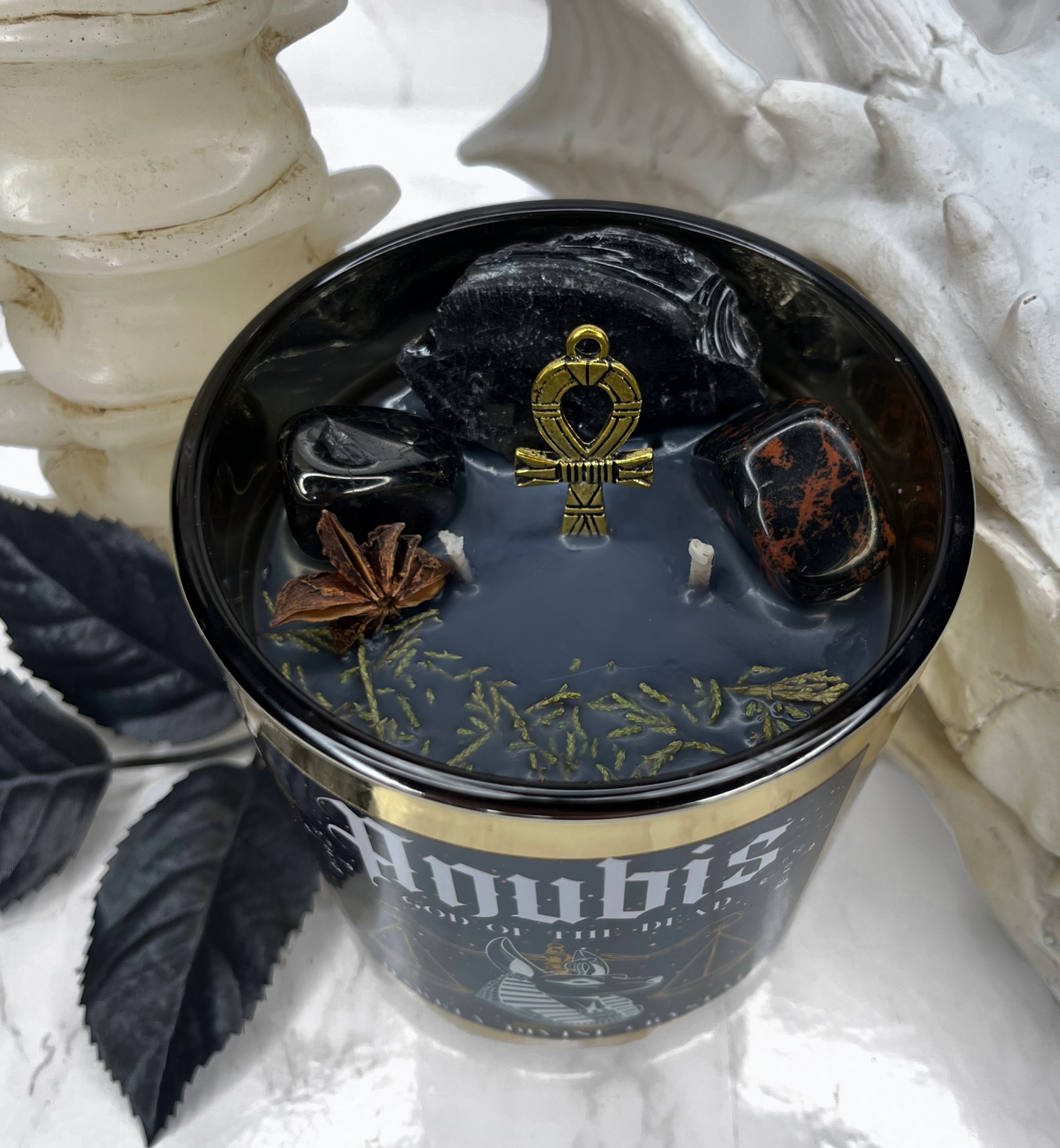 Anubis Candle