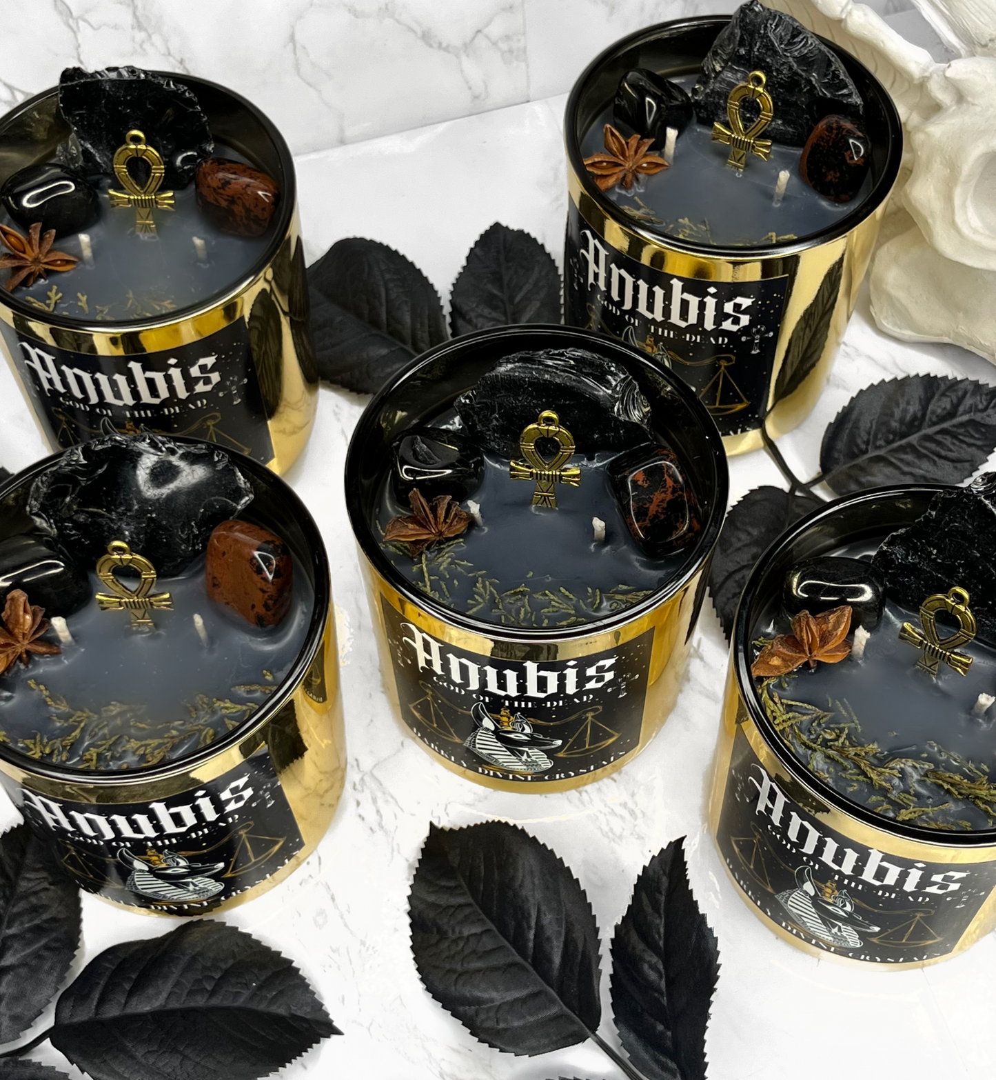 Anubis Candle