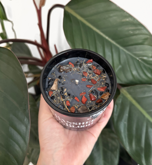 Banshee Blood Warding and Shielding Candle