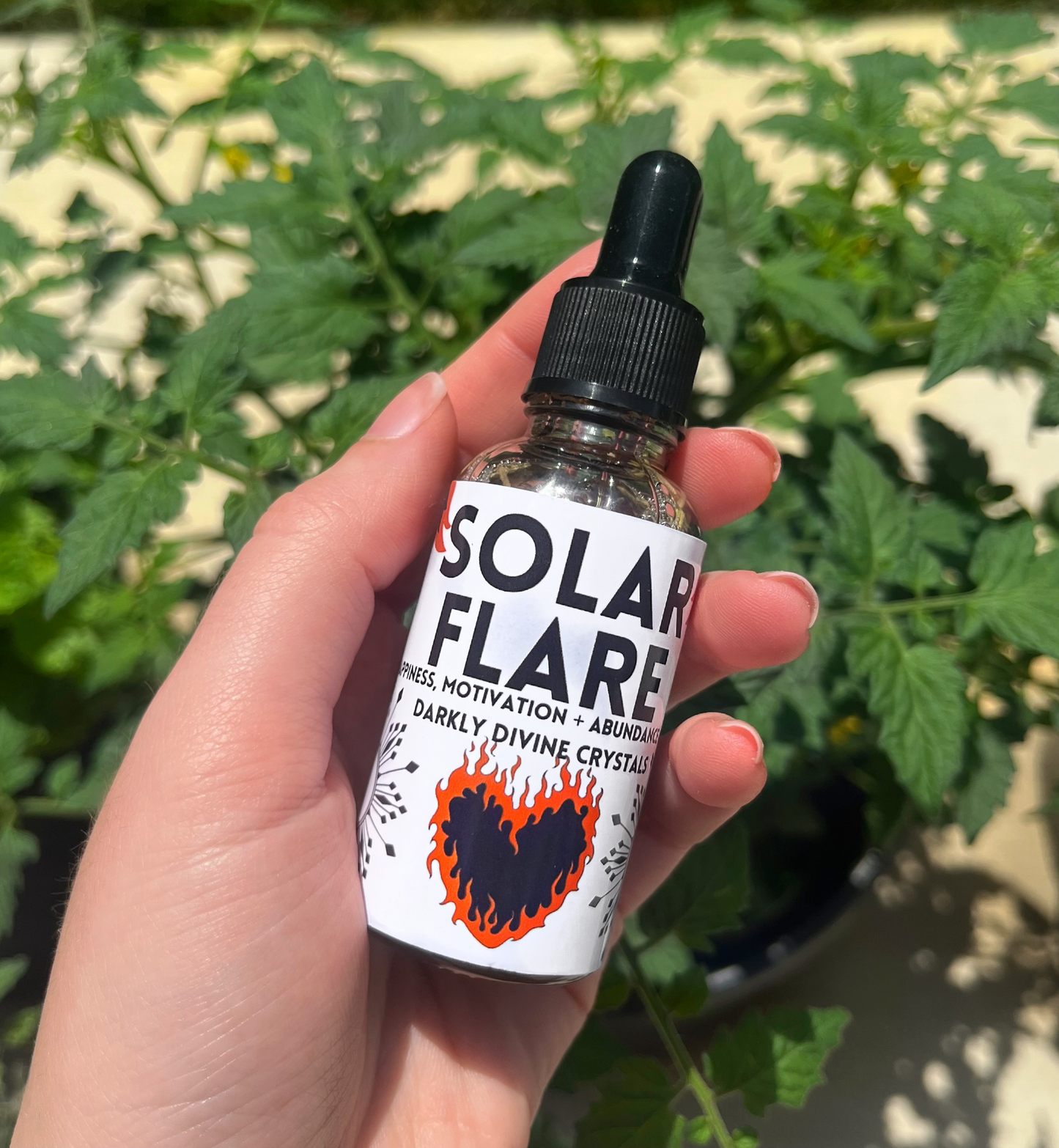 Solar Flare Motivation + Abundance Oil