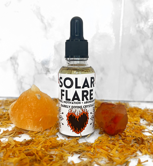 Solar Flare Motivation + Abundance Oil